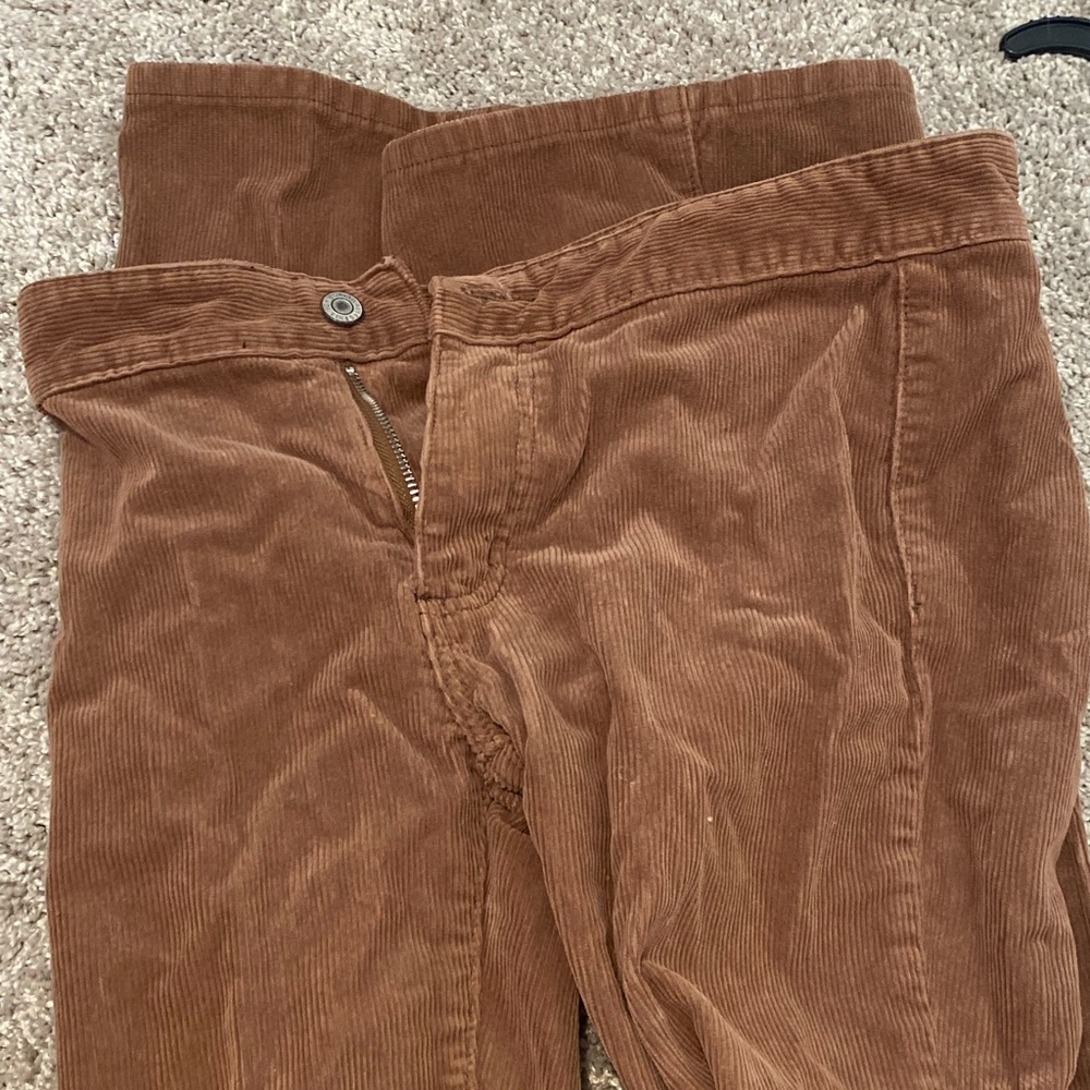 Brandy Melville J. Galt womens low-rise corduroy flare pants